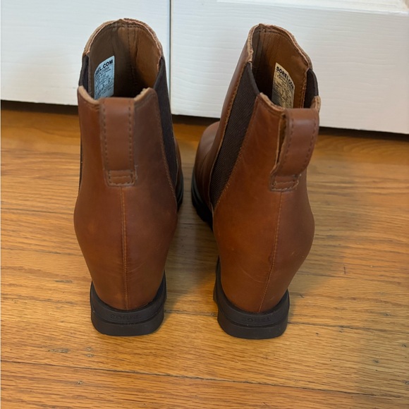 Sorel Joan of Arctic Wedge Ill Chelsea Boot - Waterproof Leather Wedge Boots 7 - Picture 9 of 11